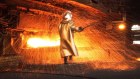 A worker processes nickel at a smelter near Sorowako on Sulawesi island in Indonesia.