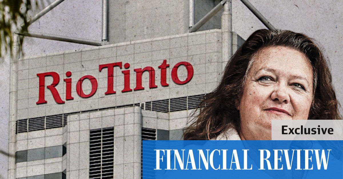 Deal protecting Rio Tinto if Gina Rinehart loses heavyweight court bout over Wright Prospecting - Vimarsana News