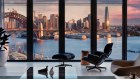 Work is complete on 130-apartment tower Blue at Lavender Bay.