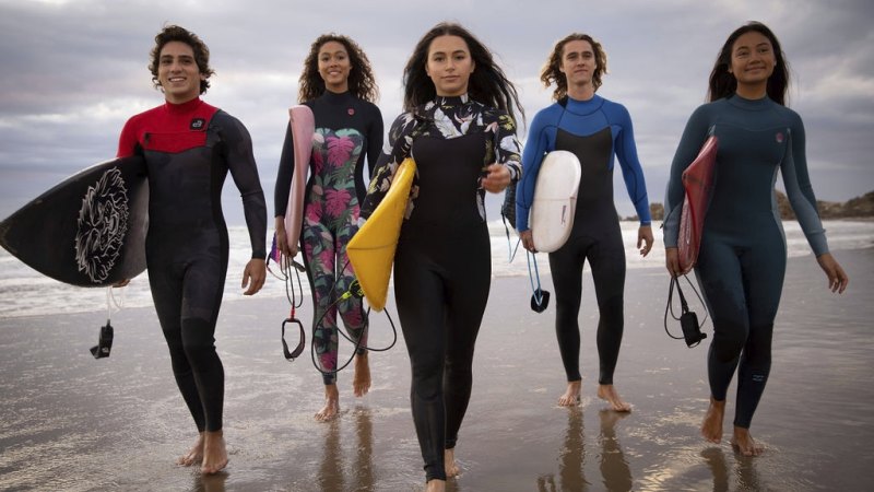 Summer surfing shop