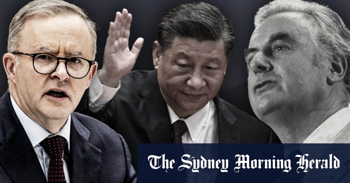 Președintele chinez Xi Jinping i-a oferit lui Anthony Albanese să repare relația în memoria lui Gough Whitlam