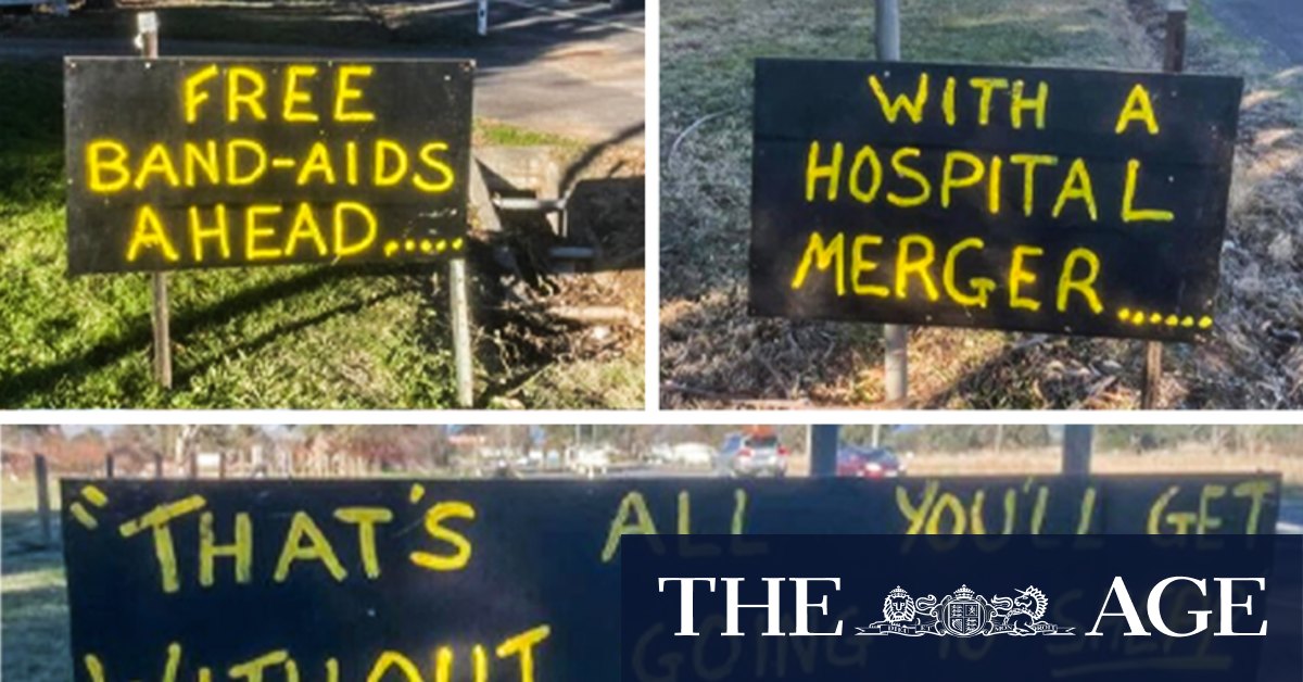 Victorian towns fighting to keep health services from being amalgamated