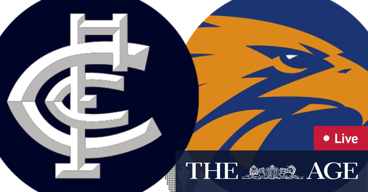 Afl 2021 Live Updates Carlton Blues V West Coast Eagles Fremantle Dockers V Western Bulldogs Fox News Updates