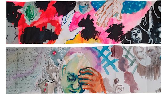 Wendy Sharpe’s corona diary explores quarantine dreams.