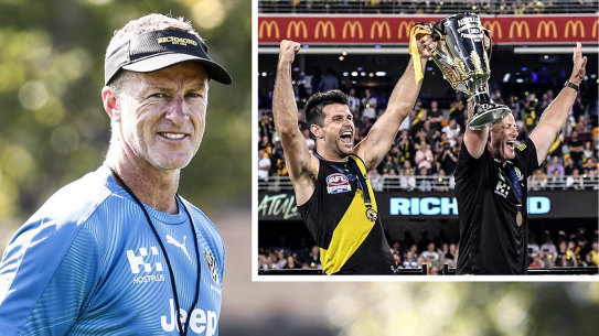 Richmond coach Damien Hardwick.