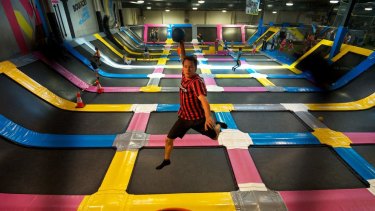 Sydney's new case has emerged at a trampoline park (not this one).
