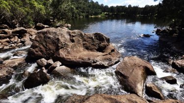 Bents Basin, in Sydney's far south-west, is a popular swimming spot in the State Conservation Area, on the Nepean River.