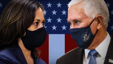 VP debate: Kamala Harris and Mike Pence.