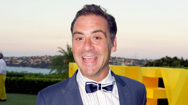 Former Channel Seven star Andrew O’Keefe.