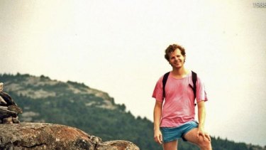 The last photo of Scott Johnson, who died in a cliff fall