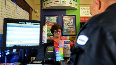 The newsagents' peak body says lotto is "extremely low harm" and "very different to other forms of gambling".