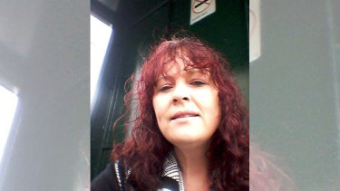 Jenny Hayes who is charged with murder over the fatal Point Cook fire.