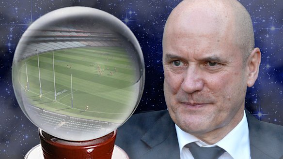 Experienced footy administrator Peter Jackson.