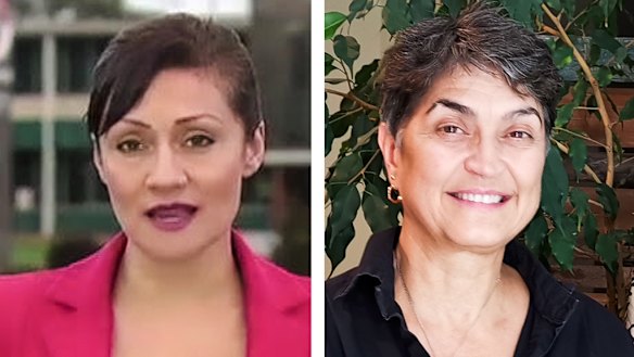 Lou Hendricks (left) and Vivienne Glance have spoken about Greens senator Dorinda Cox to support other former staff.