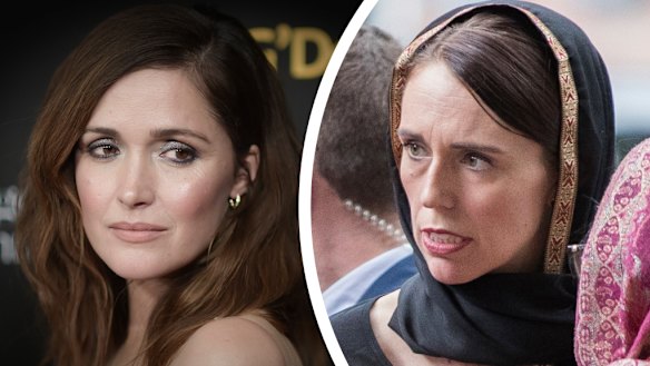 Australian Rose Byrne is tipped to play New Zealand PM Jacinda Ardern in a new film.