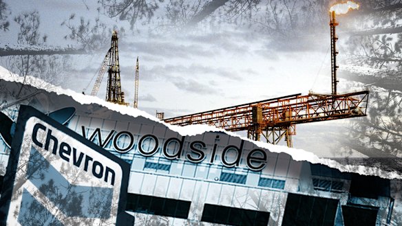 The report singles out US company Chevron and Australian company Woodside as among the nation's biggest polluters. 