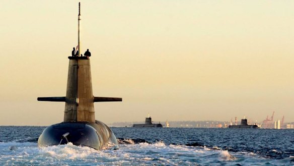 The WA government wants Collins Class submarine sustainment to come to WA.