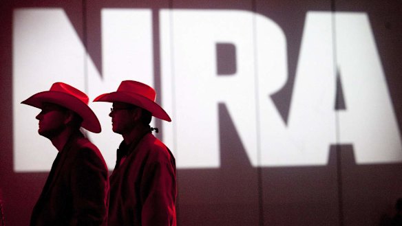 NRA members at their annual meeting in 2017.