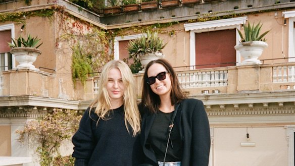 Grace O'Neill (left) and Isabelle Truman, hosts of the After Work Drinks podcast, have reevaluated their approach to social media. 