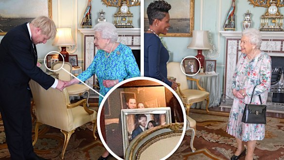 The case of the disappearing photo: is there anything to be gleaned from the fact that Harry and Meghan's photograph was moved? 