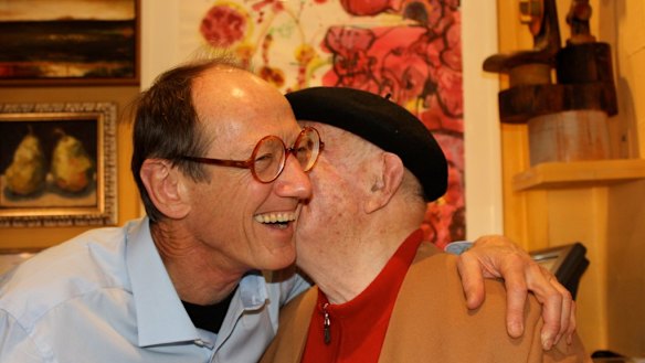 Stalwarts of Lucio's: painters Garry Shead and John Olsen.