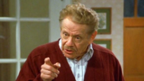 Jerry Stiller took over the role of George Costanza's neurotic father Frank in Seinfeld.