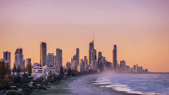 The Gold Coast, Geelong and Wollongong were among the most popular regions for Australians to move to in 2021.