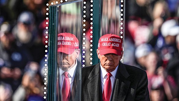 US election 2024: Behind Trump’s bulletproof glass panels at rallies