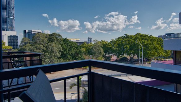 The current view from the Soho Hotel.