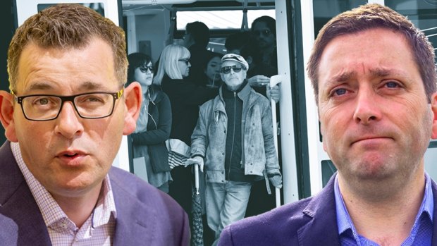 Daniel Andrews and Matthew Guy faced off for a bitter debate 