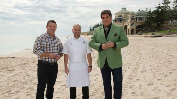 The MasterChef judges in WA the first time round. 