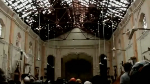The wave of bomb blasts devastated churches and hotels Sri Lanka.
