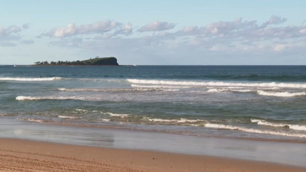 The man had been returning with a friend from Old Woman Island off Mudjimba.