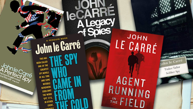Some of John le Carre's works.