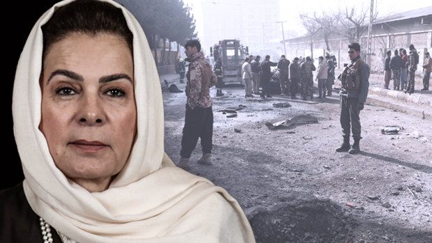 Fatima Gailani came back from retirement to help negotiate Afghan peace with the Taliban.