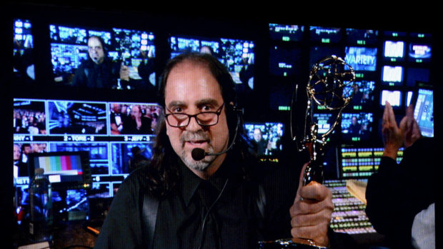It's not the first time Glenn Weiss has made headlines. In 2012, he accepted a Tony award while directing the Emmys live in LA.
