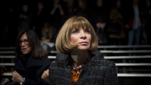 Anna Wintour officially stuck a stiletto in the persistent rumour she'd be stepping down from Vogue this year.