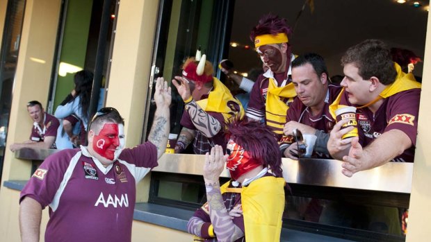 Caxton St bars will be able to welcome double the fans to watch the deciding State of Origin game.