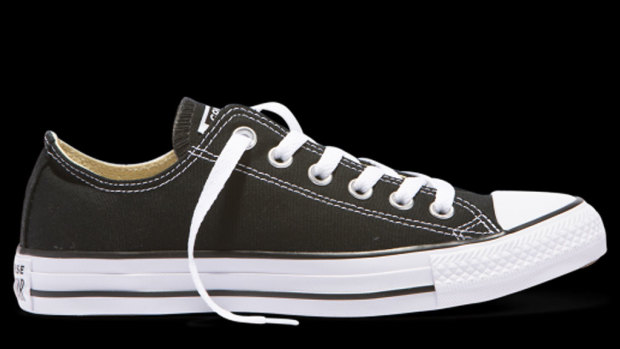 One ACCC employee bought these Converse shoes in black and navy blue, and then in black again, and charged them to the taxpayer.