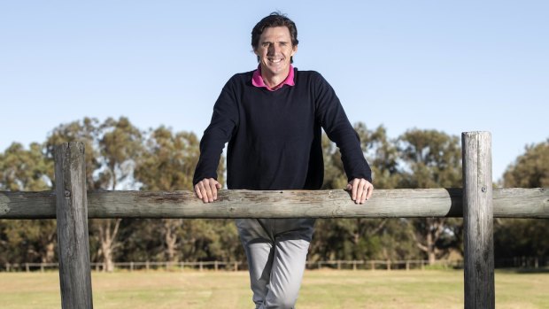 Brad Hogg grew up on a sheep farm in Western Australia.