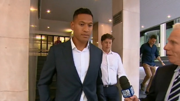 Israel Folau was sacked after a series of controversial social media posts.