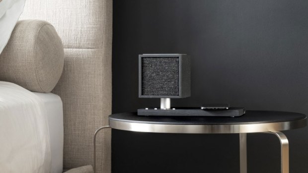 The Tivoli Revive combines a bedside speaker with a night light and wireless charger. 