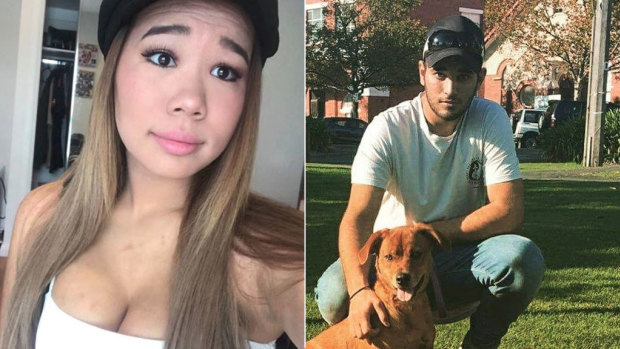 Kalinda Nheu, 18 and Pauly Khaled, 22, were killed in a head-on crash in Mount Eliza on Monday night.