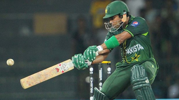 Fined: Pakistan's Umar Akmal broke curfew ahead of Australia's whitewash-sealing victory in Dubai.