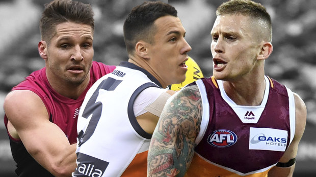 Jesse Hogan, Dylan Shiel and Dayne Beams all found new homes in the trade window.