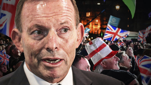 Former Australian prime minister Tony Abbott was granted an exemption from the Australian government's international travel ban to fly to London where he has accepted a "role" spruiking British trade after Brexit.