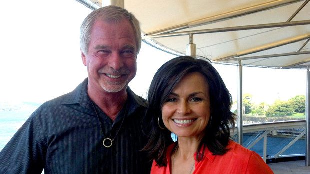 Tony de Leede and Lisa Wilkinson.