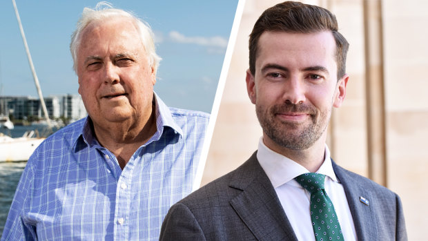 Queensland billionaire Clive Palmer has penned an extraordinary salvo against WA opposition leader Zak Kirkup. 