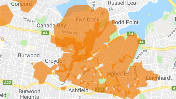 Power is out in multiple suburbs in Sydney's inner west.