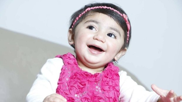 Toddler Zainab Mughal needs extremely rare blood to beat cancer. 